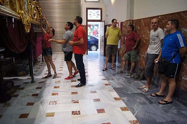 La Hermandad de Jess en el Calvario y Santa Cena va a restaurar el trono del paso del 