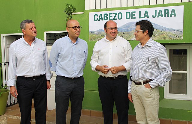 Alcaldes de Puerto Lumbreras, Lorca, Huércal Overa y Vélez Rubio panifican una estrategia común para la conservación del paraje natural del Cabezo de la Jara - 1, Foto 1