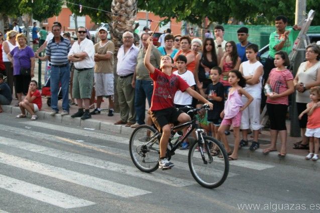 La tradición de las fiestas 2013 del Barrio del Carmen de Alguazas viene marcada por su Carrera de Cintas - 1, Foto 1