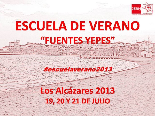 Los Alcázares acogerá la VI Escuela de Verano de Juventudes Socialistas de la Región de Murcia - 1, Foto 1