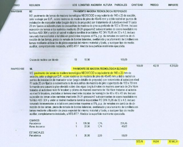 Yecla Valora: han pagado madera de pino de baja calidad como si fuera madera tecnológica - 1, Foto 1