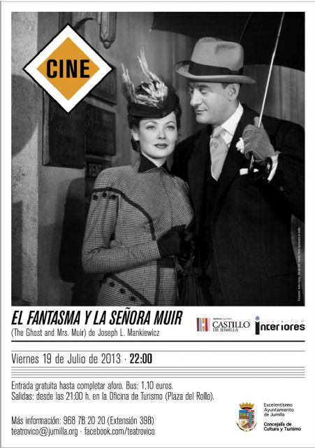 Mañana viernes la película El fantasma y la señora Muir, será proyectada en el Castillo - 1, Foto 1
