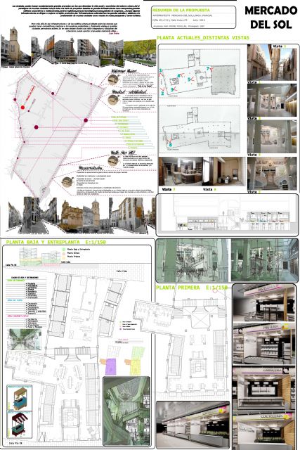 Ayuntamiento, Cámara de Comercio y Ceclor proyectan la puesta en marcha del Mercado del Sol en el antiguo edificio de Bertrand con 1.700 m2 - 4, Foto 4