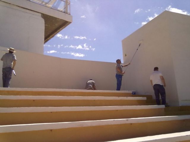 Los alumnos del programa Empleo Saludable colaboran en la puesta a punto de La Mar de Músicas - 1, Foto 1