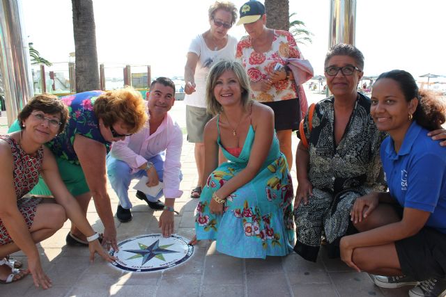 El paseo Colón estrena señalizaciones para calcular las distancias recorridas - 2, Foto 2