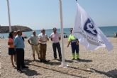 Las playas de Mazarrón ya lucen sus distintivos de calidad turística