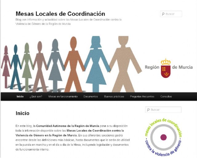 La Consejería de Presidencia lanza un blog para impulsar la creación de Mesas Locales de Coordinación contra la violencia de género - 1, Foto 1