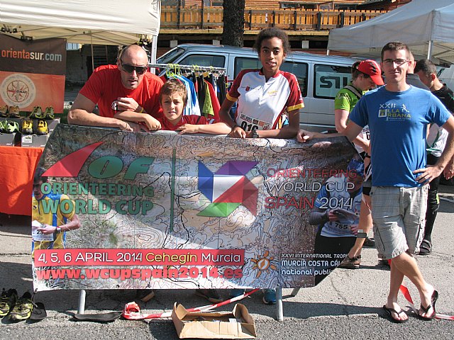 Nueve orientadores del Club de Totana han participado en la prueba internacional de orientacin 