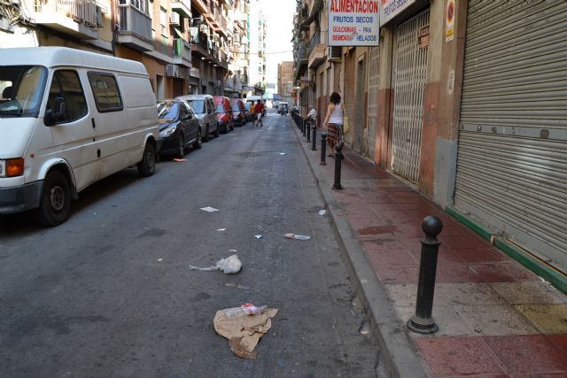 El Grupo Socialista denuncia el estado de suciedad permanente de San Andrés - 2, Foto 2