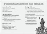 Pastrana celebra sus fiestas en honor a santiago apstol del 25 al 28 de julio