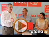 Rueda de prensa PSOE Totana - PSRM-PSOE