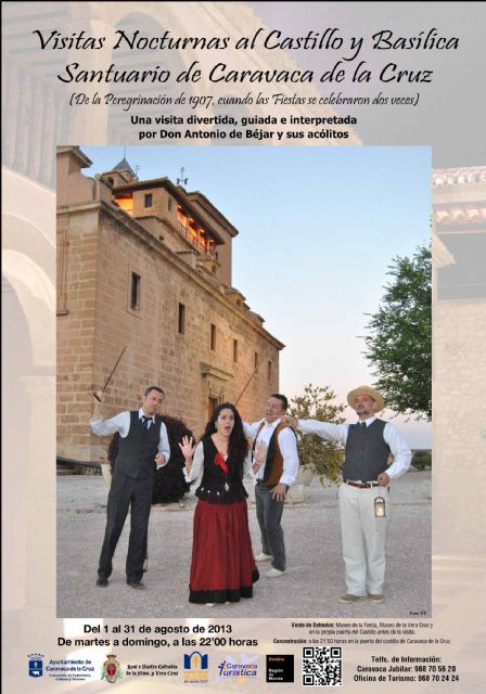 Las visitas teatralizadas regresan al Castillo de Caravaca durante las noches del mes de agosto - 2, Foto 2