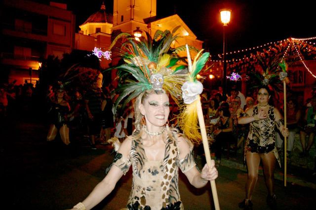 Unas 500 personas participaron en el Gran Desfile de Carrozas y Comparsas de Lorquí - 3, Foto 3