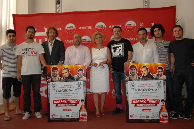 Macaco, Seguridad Social y Robert Ramírez actuarán el 27 de septiembre en el Conciertazo Amstel Carthaginenses y Romanos - 3, Foto 3