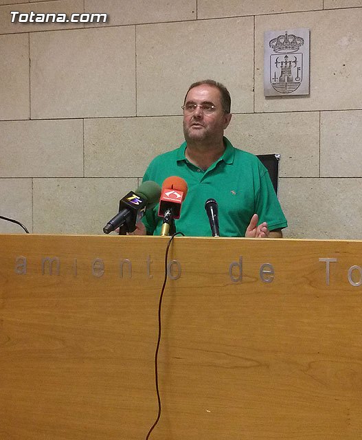 Rueda de prensa IU-verdes. Valoración Pleno julio 2013, Foto 1