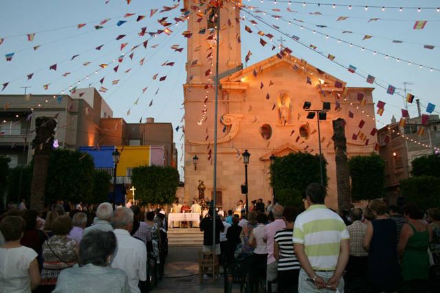 Lorquí cierra sus fiestas patronales con la tradicional misa y procesión en honor a Santiago Apóstol - 3, Foto 3