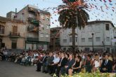 Lorqu cierra sus fiestas patronales con la tradicional misa y procesin en honor a Santiago Apstol