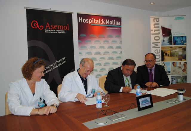 ASEMOL y el Hospital de Molina firman un acuerdo de colaboración - 1, Foto 1