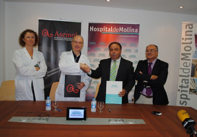 ASEMOL y el Hospital de Molina firman un acuerdo de colaboración - 2, Foto 2