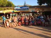 La Delegación de Totana de la Hospitalidad de Lourdes organizó su ya tradicional viaje de verano a Aqualandia Benidorm