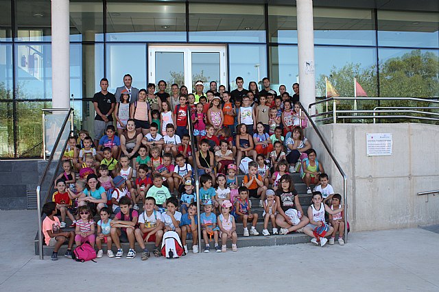 Los alumnos de la Escuela de Verano visita el Centro Integral de Seguridad de Torre-Pacheco - 1, Foto 1