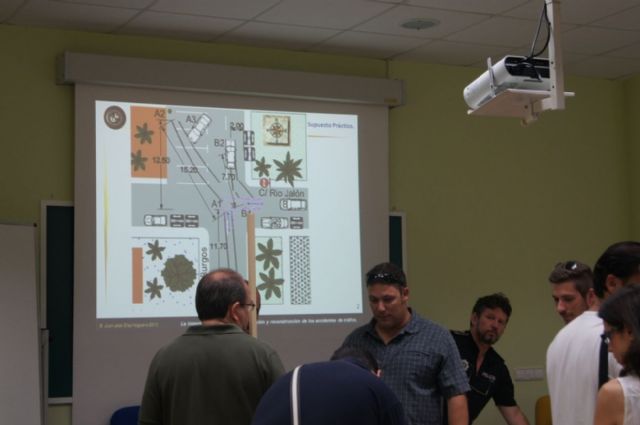 La UPCT y la ESPAC, junto para enseñar a reconstruir un accidente de tráfico - 2, Foto 2