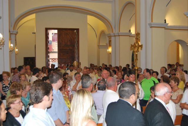 Mons. Lorca Planes bendice la Iglesia de Ntra. Sra. de la Encarnación de La Raya - 1, Foto 1