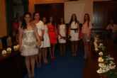 El alcalde recibe a las siete chicas que aspiran a ser la Reina de las Fiestas Patronales de Cehegn 2013