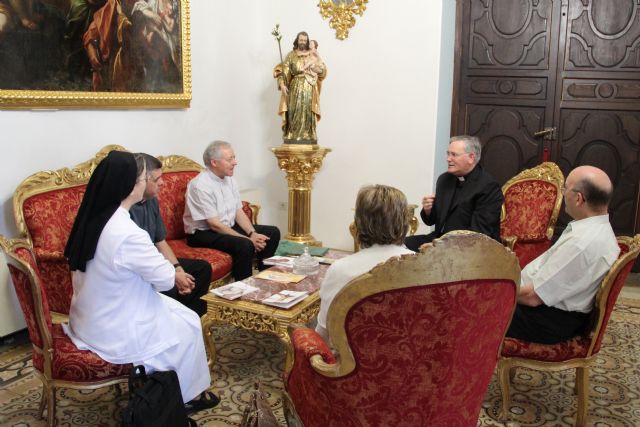 Mons. Lorca Planes se reúne con los religiosos responsables de los Hijos y las Siervas del Amor Misericordioso - 1, Foto 1
