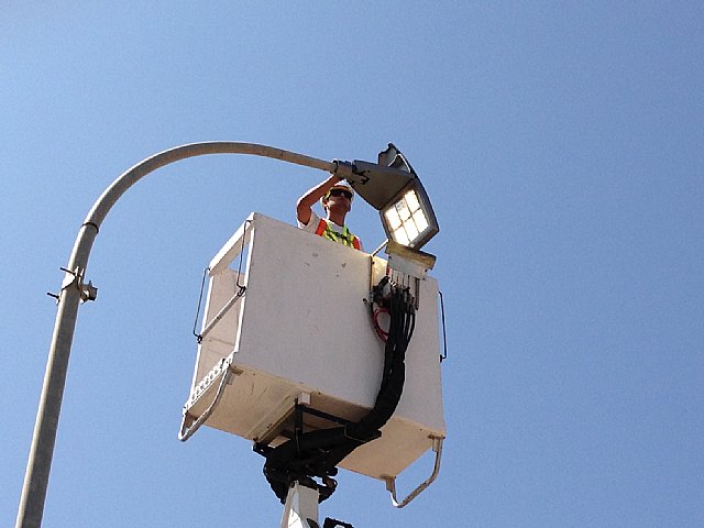 El Ayuntamiento de Fuente Álamo sustituye sus luminarias por tecnología LED para reducir a más de la mitad el consumo de energía - 1, Foto 1