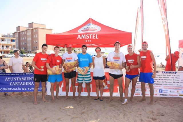 Roberto Sánchez y Alejandro Blázquez, campeones del XIV Open Ciudad de Cartagena de Futvoley - 1, Foto 1