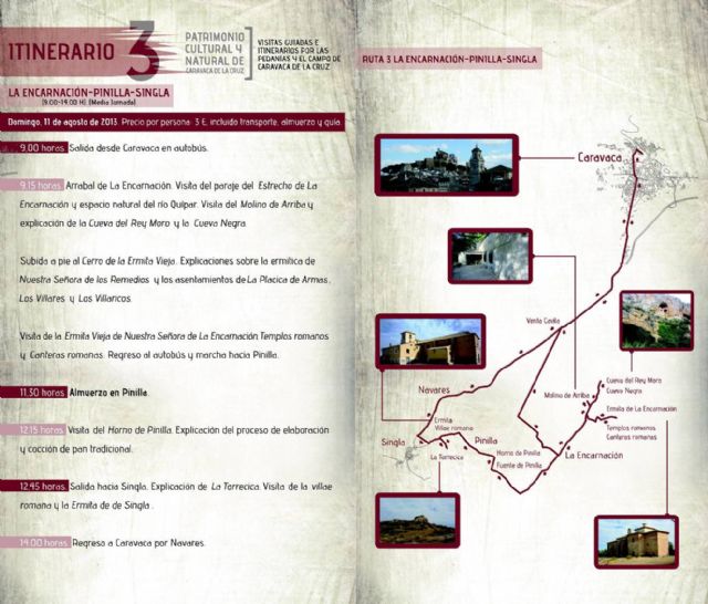 Este domingo se celebra la tercera ruta guiada por el patrimonio cultural y natural de Caravaca - 1, Foto 1