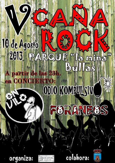 Tres grupos locales actuarán en la quinta edición del Caña Rock - 1, Foto 1