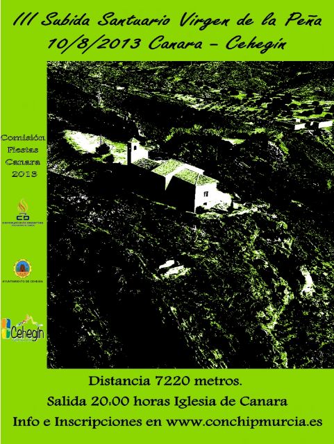 Esta noche finaliza el plazo de inscripción para la III Subida al Santuario de Canara - 1, Foto 1