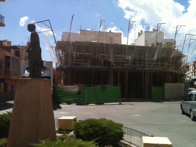 Empiezan las obras reconstrucción del edificio del ´Gallístico´, demolido por los seísmos - 1, Foto 1