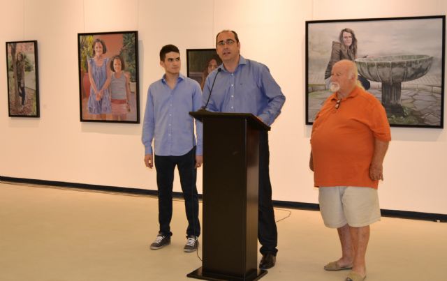 El pintor lumbrerense Javier Parra expone en el Auditorio de Águilas - 2, Foto 2