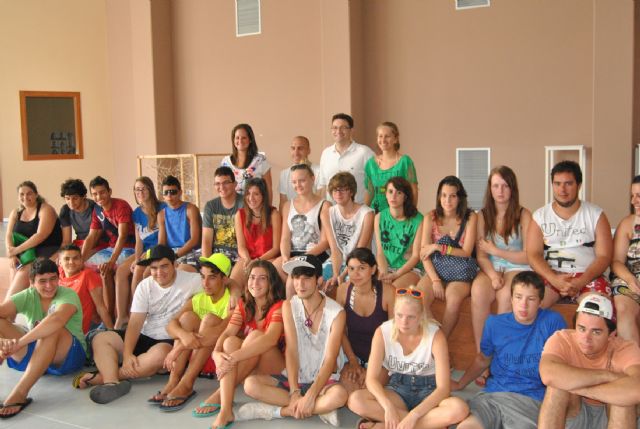 Los jóvenes de intercambio europeo Juventud en Acción disfrutan hoy de un día de actividades en San Javier - 1, Foto 1