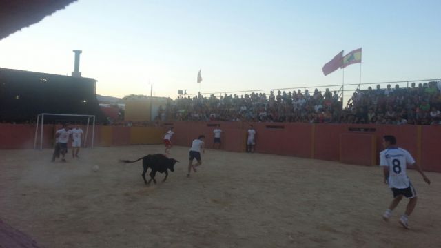 Futbol vaca celebrado en el día de ayer con motivo de las fiestas patronales de Villanueva - 2, Foto 2