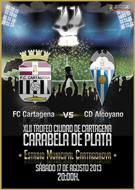 El F.C. Cartagena y el CD Alcoyano, rivales en el XLII Trofeo Carabela de Plata - 1, Foto 1