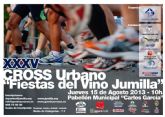 Mañana tendr lugar el XXXV Cross urbano 'Ciudad de Jumilla'