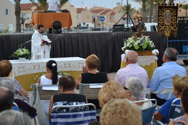 Los vecinos de la pedanía costera de El Mojón honran a San Roque - 3, Foto 3