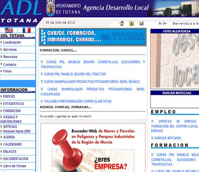 La página web de la Oficina de Desarrollo Local recibe más de 2000 visitas mensuales - 1, Foto 1