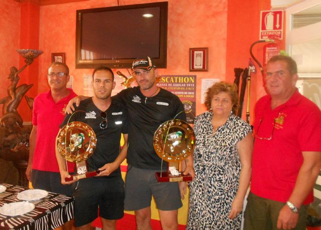 Antonio Guindos y José María Paredes capturan 130 piezas y ganan el XX Pescathón Playas de Águilas - 1, Foto 1