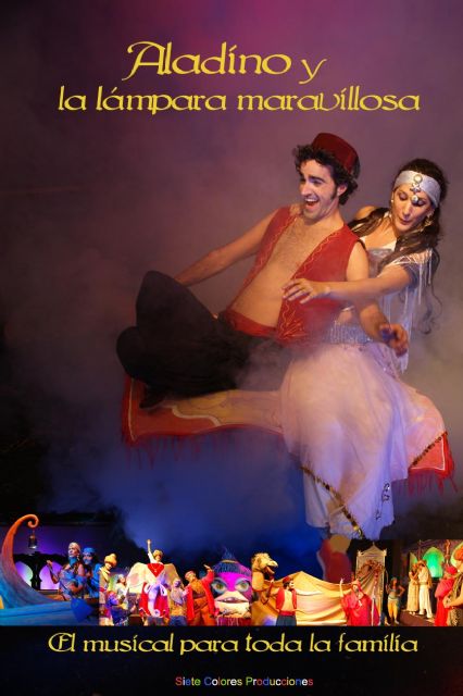 La Plaza de Antonio Cortijos acogerá el musical de Aladino y la lámpara maravillosa - 2, Foto 2