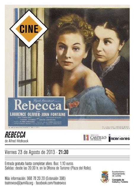 Vuelve el ciclo de cine al Castillo con la película Rebecca de Alfred Hitchcock - 1, Foto 1