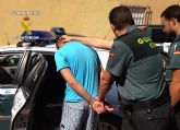 La Guardia Civil detiene a un joven dedicado a la comisión de atracos en Abarán