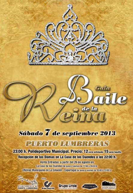 Se ponen a la venta las entradas del Baile de la Reina 2013 - 1, Foto 1