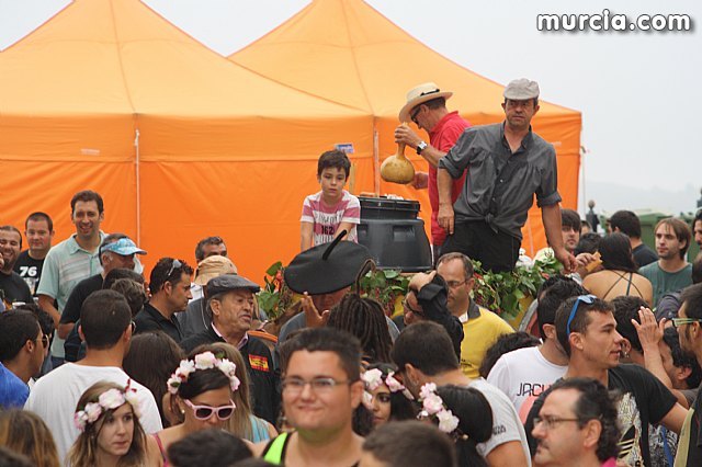 Numerosos totaneros participaron en la fiesta del Carro, en Aledo, Foto 1