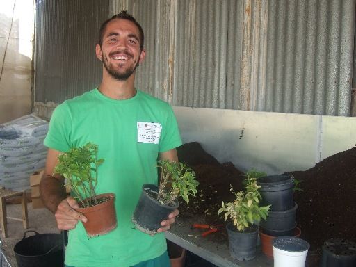 Alumnos del programa Actividades auxiliares en viveros y jardines realizan prácticas en empresas del municipio - 1, Foto 1