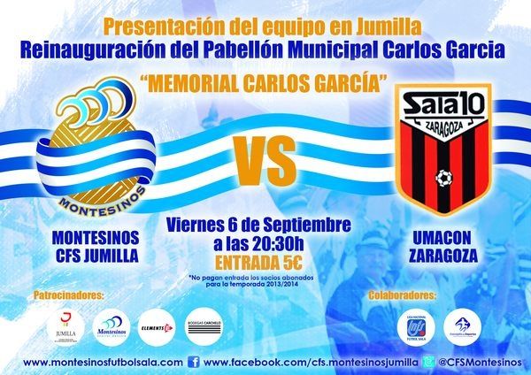 El 6 de septiembre se reinaugurará el Pabellón Municipal con un amistoso entre el Montesinos y el UMACON - 2, Foto 2